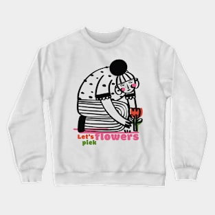 Flowers Crewneck Sweatshirt